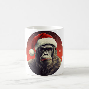 Caneca De Café Natal do Macaco