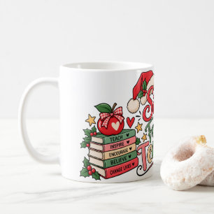 Caneca De Café Natal do Professor Favorito do Papai Noel