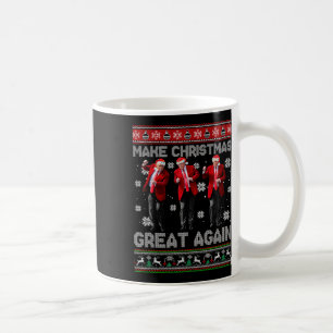 Caneca De Café Natal Donald Trump Presidente 2024 Dançar Funn