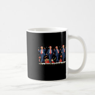 Caneca De Café Natal Donald Trump Presidente 2024 Dançar Funn