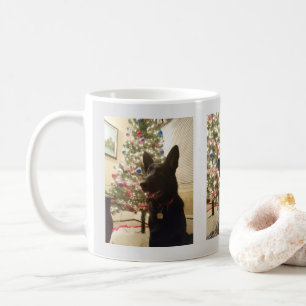 Caneca De Café Natal e Ano Novo do German shepherd, ZKA