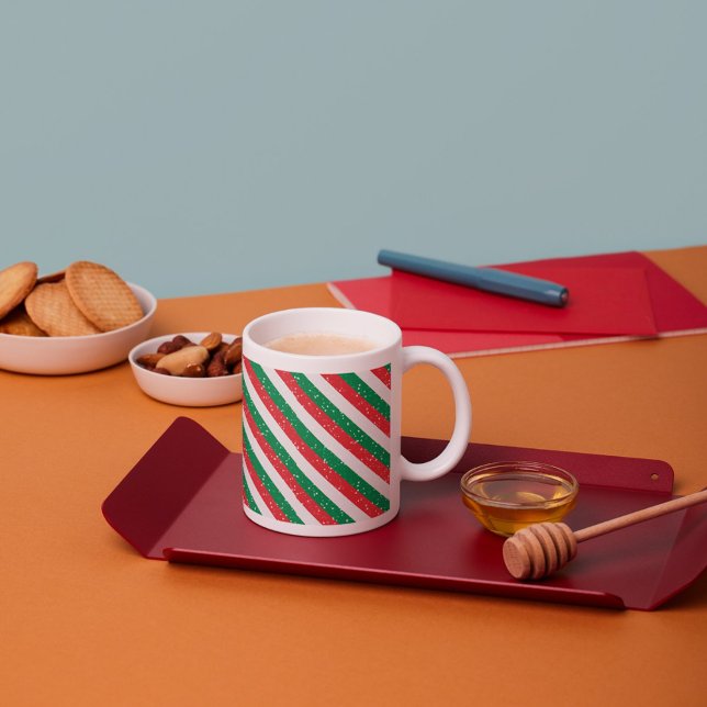 Caneca De Café Natal elegante (Criador carregado)