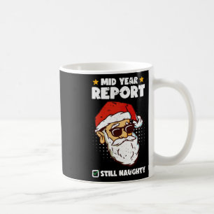 Caneca De Café Natal Em Julho Relatório Semestral do Papai Noel A