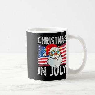 Caneca De Café Natal Em Julho Retro Hipster Engraçado Santa Homen