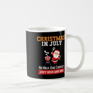 Caneca De Café Natal Em Julho Sem Leite Apenas Cerveja Churrasco