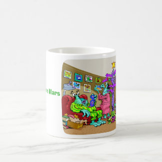 Caneca De Café Natal em Marte