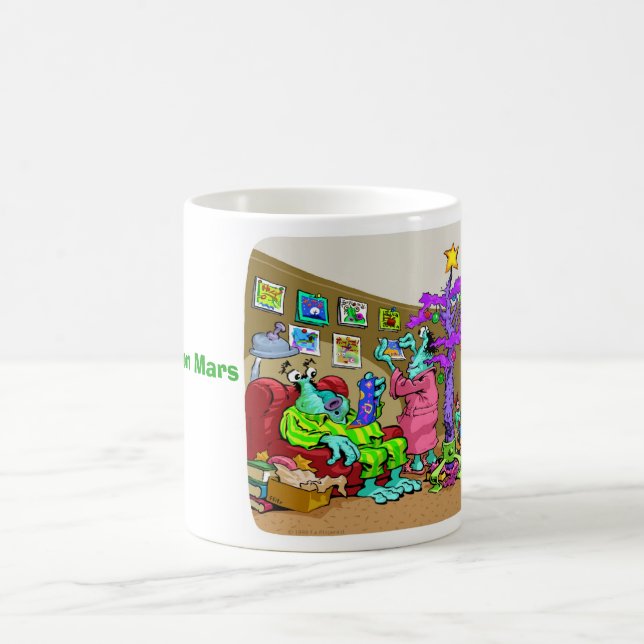 Caneca De Café Natal em Marte (Centro)