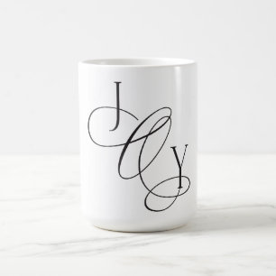 Caneca De Café Natal Encantado Evergreen Elegância