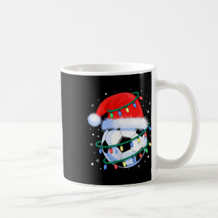 Caneca De Café Natal engraçado Futebol Homens Meninos Chapéu do P
