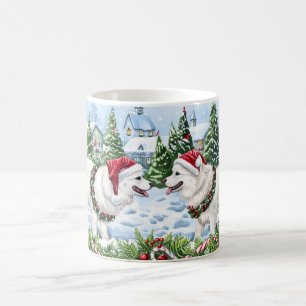 Caneca De Café Natal esquimó americano