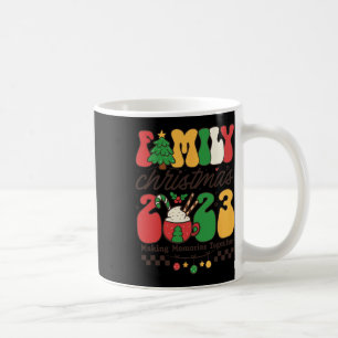 Caneca De Café Natal Familiar 2023 Memórias de Fazer Corresponden
