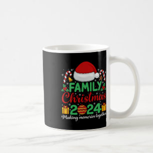 Caneca De Café Natal Familiar 2024 Família Engraçada Natal Xmas