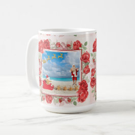 Caneca De Café Natal Fofo e Brilhante