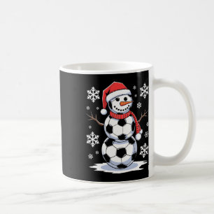 Caneca De Café Natal Futebol Boneco de Neve Engraçado Futebol Nat