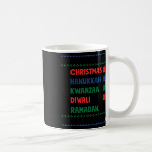 Caneca De Café Natal Hanukkah Kwanzaa Diwali Ramadan Funny Ug