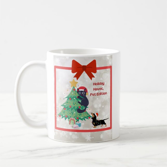 Caneca De Café Natal Havoc (Esquerda)