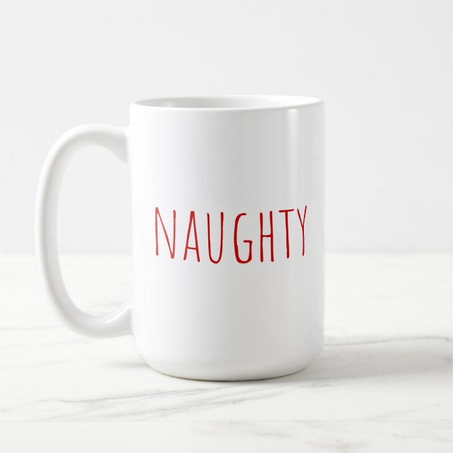 Caneca De Café Natal inspirado pela Rae Dunn (Esquerda)