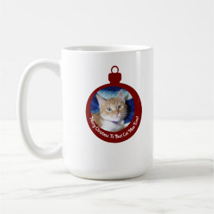 Caneca De Café Natal, Melhor Mãe de Gato de Todos os Tempos , Fot