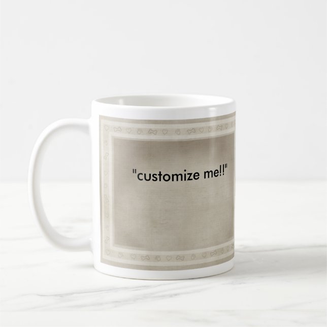 Caneca De Café Natal_Mug_Vazio, "personalize-me!" (Esquerda)