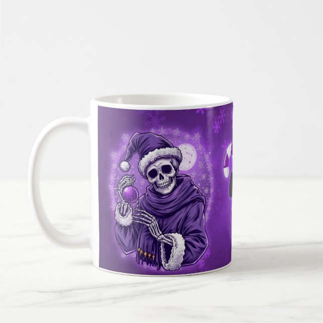 Caneca De Café Natal Muito Gótico (Esquerda)