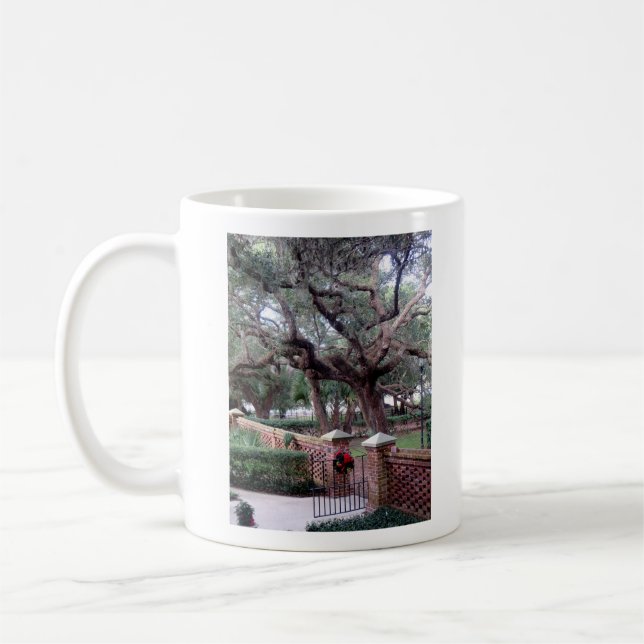 Caneca De Café Natal na Rua. Augustine (Esquerda)