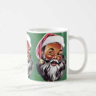 Caneca De Café Natal negro afro-americano