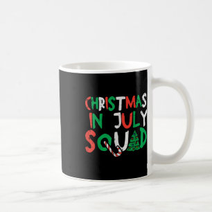 Caneca De Café Natal No Esquadrão De Julho Engraçado Homens De Ve