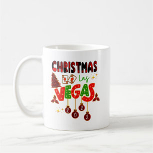 Caneca De Café Natal no Grupo Las Vegas Correspondendo ao tipográ