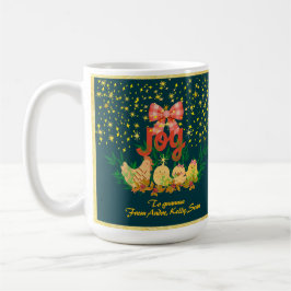 Caneca De Café Natal no país das galinhas 