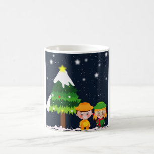 CANECA DE CAFÉ NATAL NOITE
