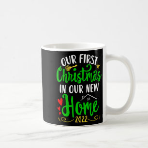 Caneca De Café Natal Nova Casa Xmas Proprietário Nosso Primeiro A