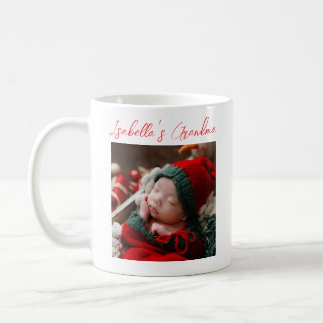 Caneca De Café Natal Novo Neto Avó (Esquerda)