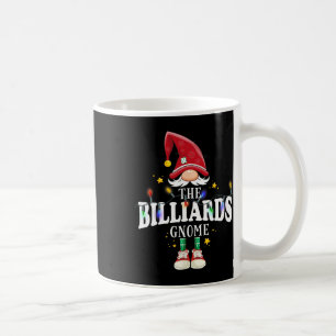 Caneca De Café Natal Os Billiards Gnome X-mas Correspondendo Pjs