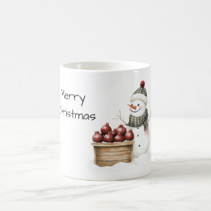 Caneca De Café Natal Papai Noel Romã