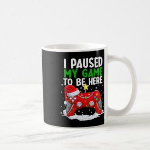 Caneca De Café Natal Parei Meu Jogo Para Estar Aqui Jogador Diver