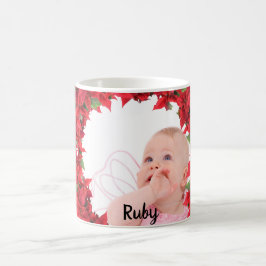 Caneca De Café Natal Personalizado para Bebê/Criança
