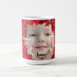 Caneca De Café Natal Personalizado para Bebê/ Criança