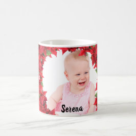 Caneca De Café Natal Personalizado para Bebê/ Criança