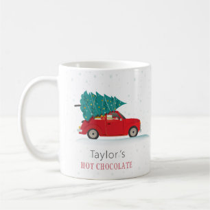 Caneca De Café Natal Personalizado para Crianças Fofas