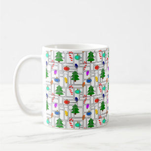 Caneca De Café Natal picado