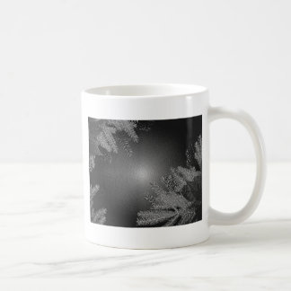 Caneca De Café Natal Poinsettia Black E Cinzas