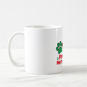 Caneca De Café Natal Positivamente Feliz
