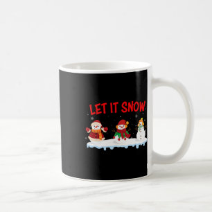 Caneca De Café Natal Que Neve Snowman Winter Xmas Para Homens
