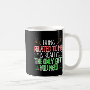 Caneca De Café Natal Relacionado a Mim Apenas Presente Xmas Homen