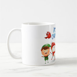 Caneca De Café Natal Rudolf A Reindeer e Amigos