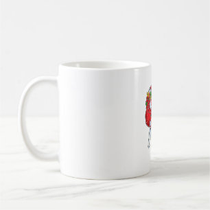 Caneca De Café Natal Santa Claus Andando Buldogue Francês Xmas B
