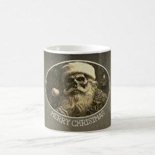 Caneca De Café Natal Sinistro - Papai Noel Esqueleto 65609