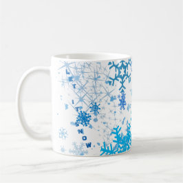 Caneca De Café Natal Snowfall