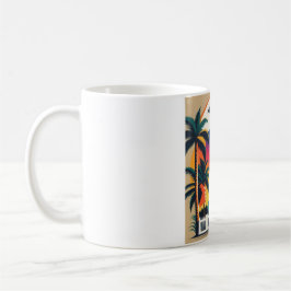 Caneca De Café Natal tropical