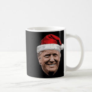 Caneca De Café Natal Trump Rosto Papai Noel Engraçado Xmas Meme H